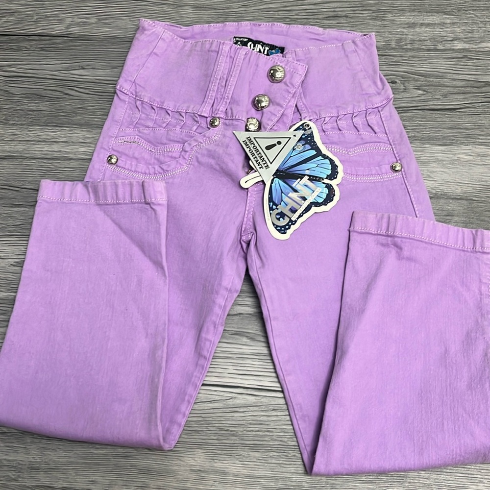 New Colombian butt lifter Capris denim pants for women size 1